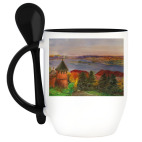 Кружка с ложкой