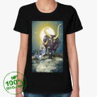 Женская футболка органик