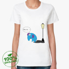 Женская футболка органик