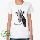 Женская футболка органик