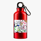 Металлическая бутылка 400 мл UV-DTF