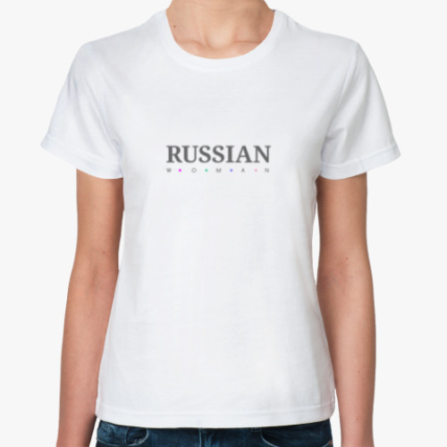 Классическая футболка Russian Women