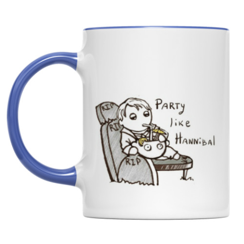 Кружка Party Like Hannibal ( Ганнибал )