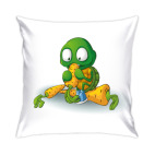 Добрый Черепашонок с морковкой