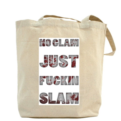 Сумка шоппер NO GLAM JUST FUCKIN SLAM