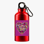 Металлическая бутылка 400 мл UV-DTF