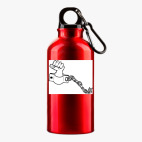 Металлическая бутылка 400 мл UV-DTF