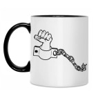 Двухцветная кружка Independence