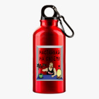 Металлическая бутылка 400 мл UV-DTF