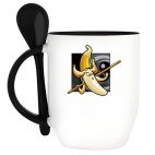 Кружка с ложкой