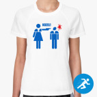 Женская спортивная футболка