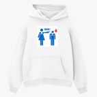 Толстовка худи оверсайз