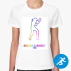 Женская спортивная футболка