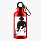 Металлическая бутылка 400 мл UV-DTF