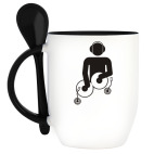 Кружка с ложкой