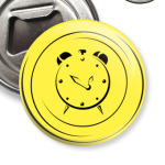 Желтый будильник