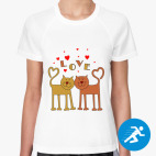 Женская спортивная футболка