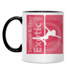 Кружка двухцветная