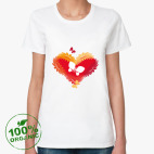 Женская футболка органик