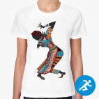 Женская спортивная футболка