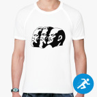 Мужская спортивная футболка