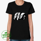 Женская футболка органик