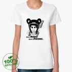 Женская футболка органик