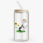 Банка с бамбуковой крышкой