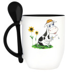 Кружка с ложкой