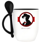 Кружка с ложкой