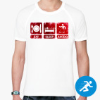 Мужская спортивная футболка