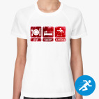 Женская спортивная футболка
