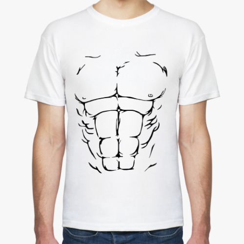 Футболка с принтом Торс