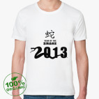 Мужская футболка органик