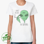 Женская футболка органик