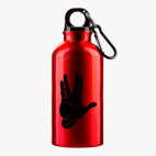 Металлическая бутылка 400 мл UV-DTF