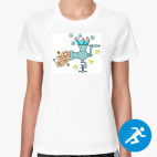 Женская спортивная футболка