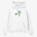 Толстовка худи оверсайз