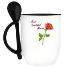 Кружка с ложкой