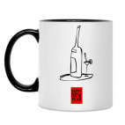 Кружка двухцветная