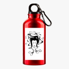 Металлическая бутылка 400 мл UV-DTF