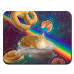 Космический кот на облаке