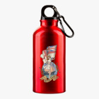 Металлическая бутылка 400 мл UV-DTF