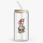 Банка с бамбуковой крышкой