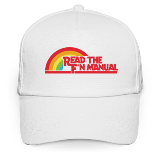 Кепка бейсболка Read the fucking manual RTFM