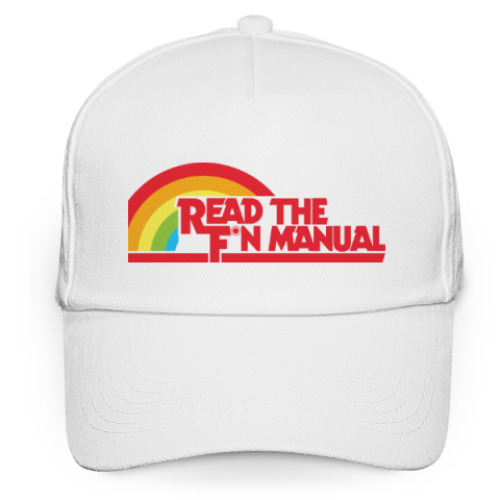 Кепка бейсболка Read the fucking manual RTFM