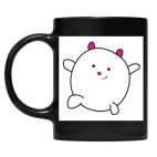 Кружка цветная UV-DTF