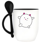 Кружка с ложкой