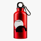 Металлическая бутылка 400 мл UV-DTF