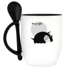 Кружка с ложкой